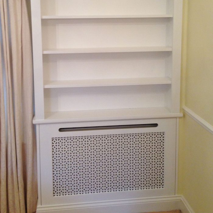 radiator cover bookcase