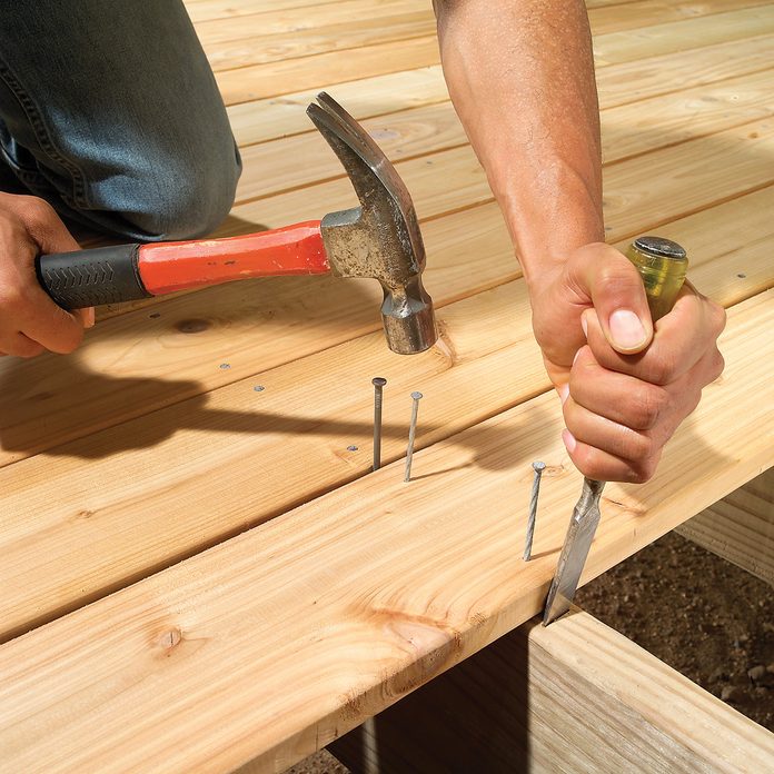 Plan for a deck board