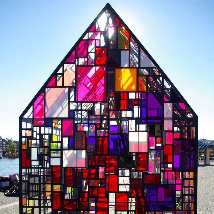 stained glass greenhouse