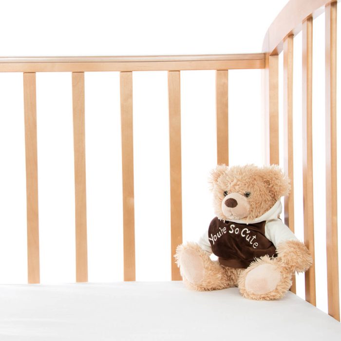 baby crib to declutter