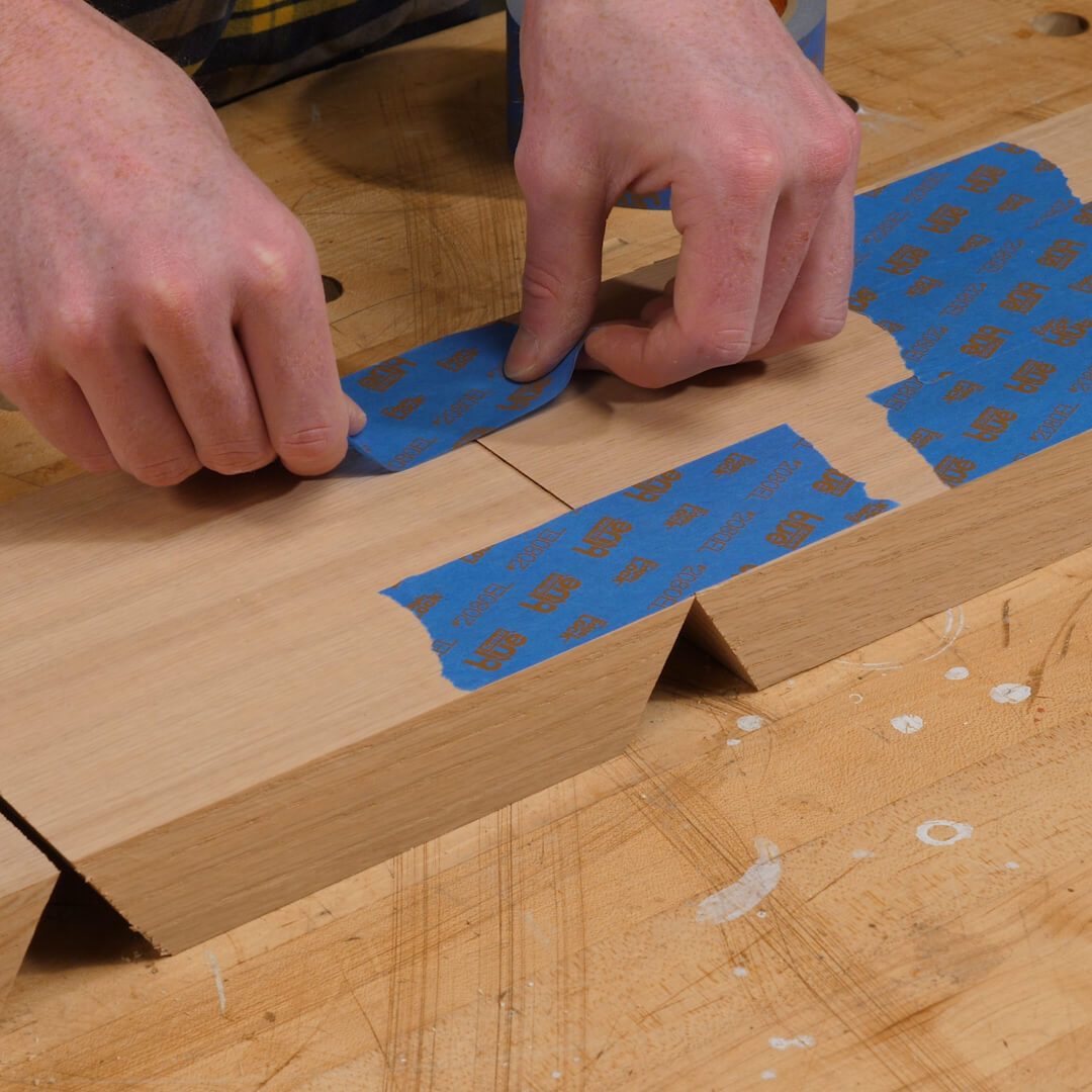 Hexagon Shelves Tape Together