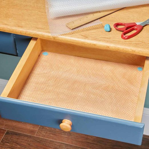 How to Line Drawers and Cabinets with Shelf Liners (DIY)