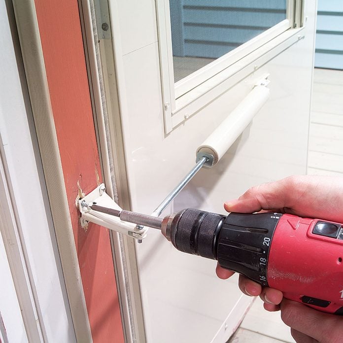 fix storm door closer