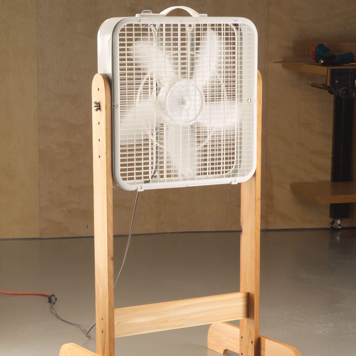 Box Seats for Box Fans — Workshop Tip from The Family Handyman