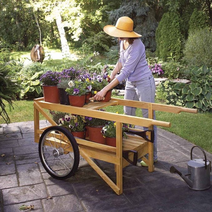 classic garden cart