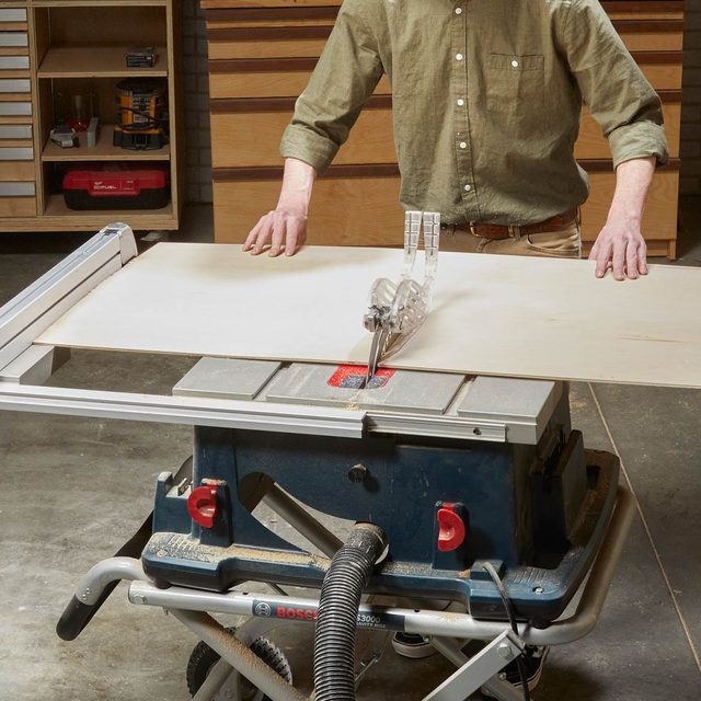 Floating Shelf Secret Drawer Rip Plywood