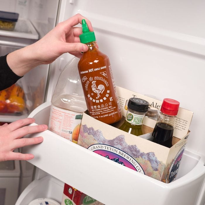 Organize Your Fridge with a Six-Pack