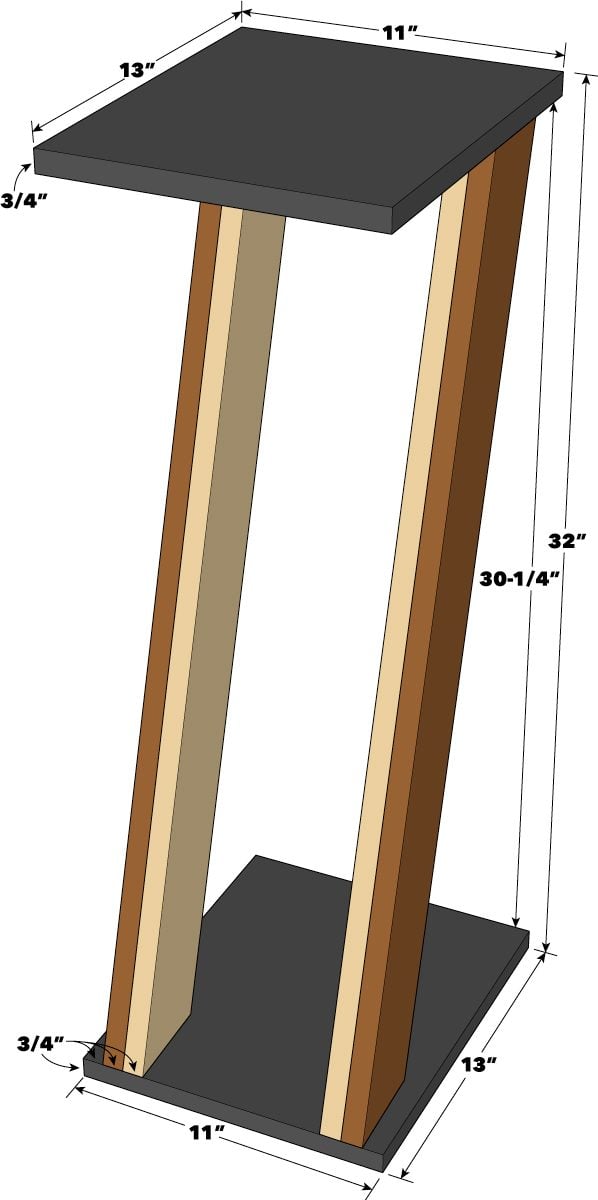 Saturday Morning Workshop: How To Build Speaker Stands ...