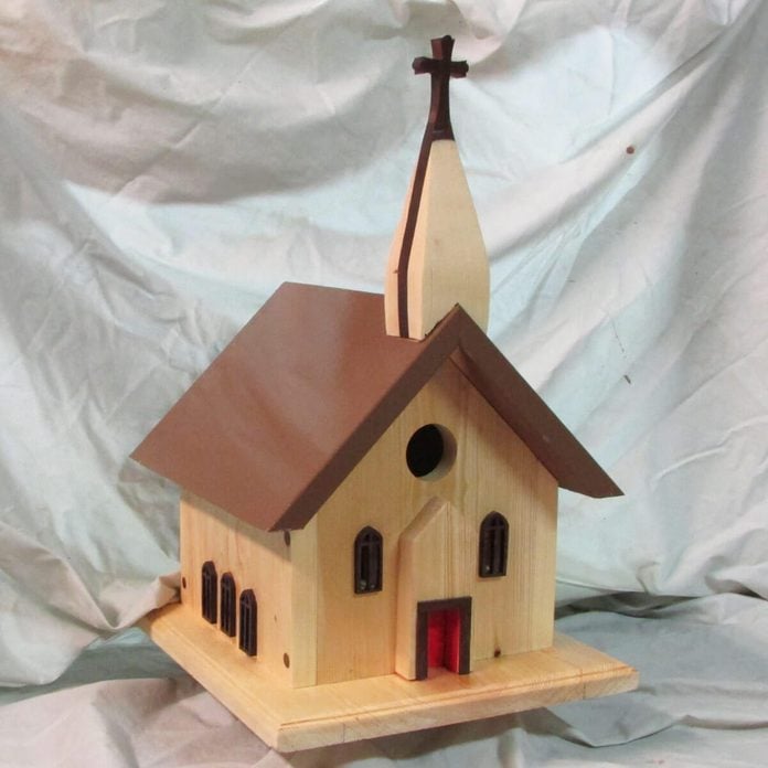 church birdhouse