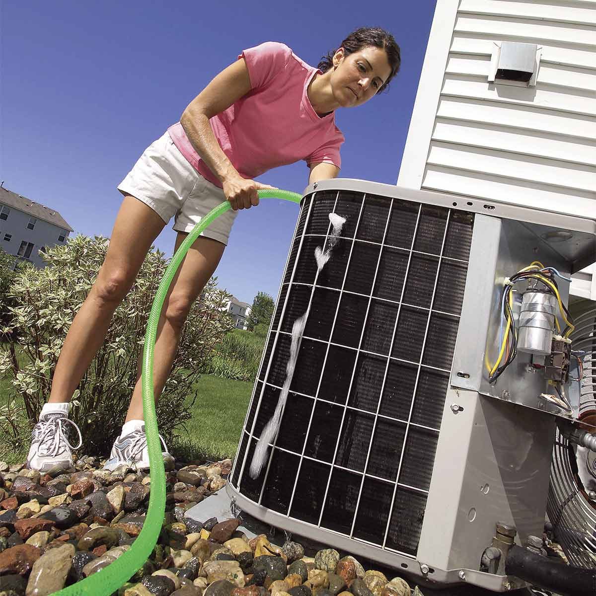 Clean Air Conditioner Condensers and Evaporators