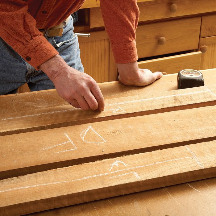Laying out the lumber and labeling it | Construction Pro Tips