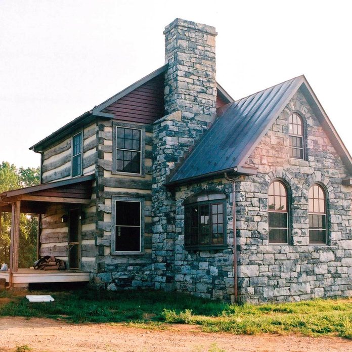 log-and-stone-cabin