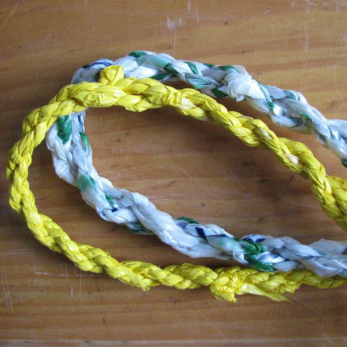 plastic bag rope