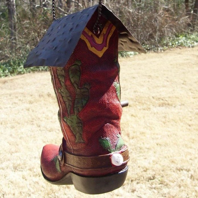 Boot Birdhouse