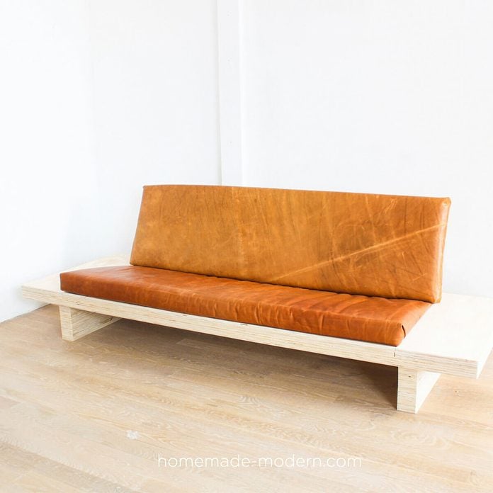 DIY Modern Plywood Sofa