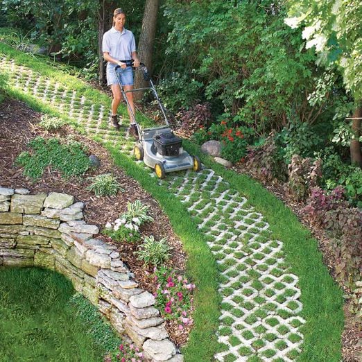 paver path that grows