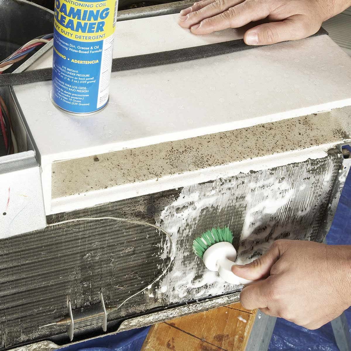 cleaning window air conditioner