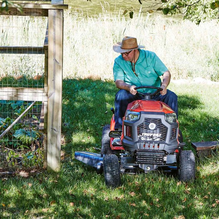 lawn tractor