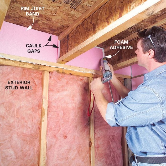 Basement Finishing How To Finish, How To Hold Basement Ceiling Insulation In Place