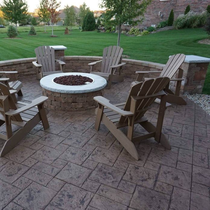 Fire Pit Centerpiece Patio