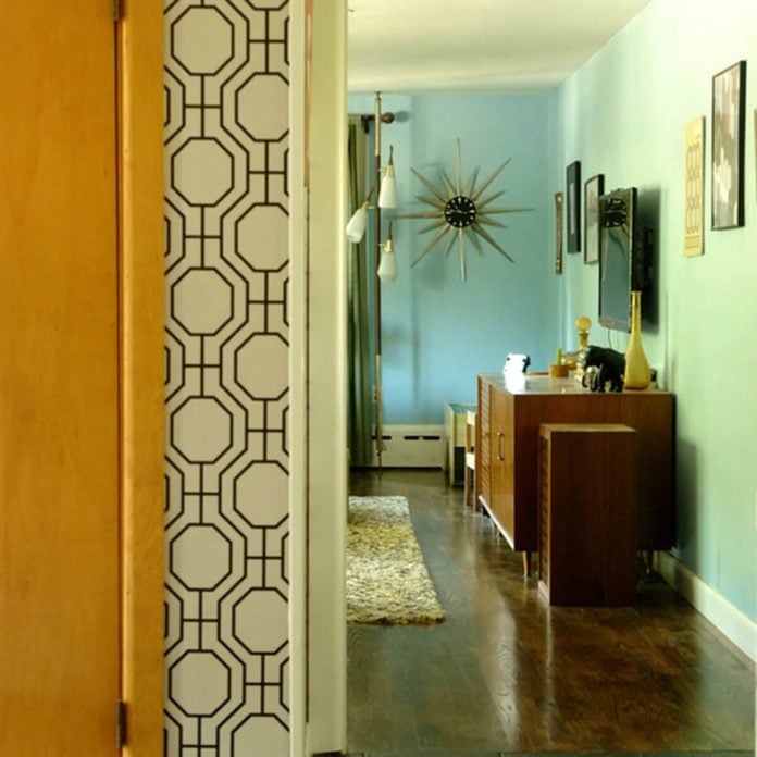 mid-century modern wallpaper