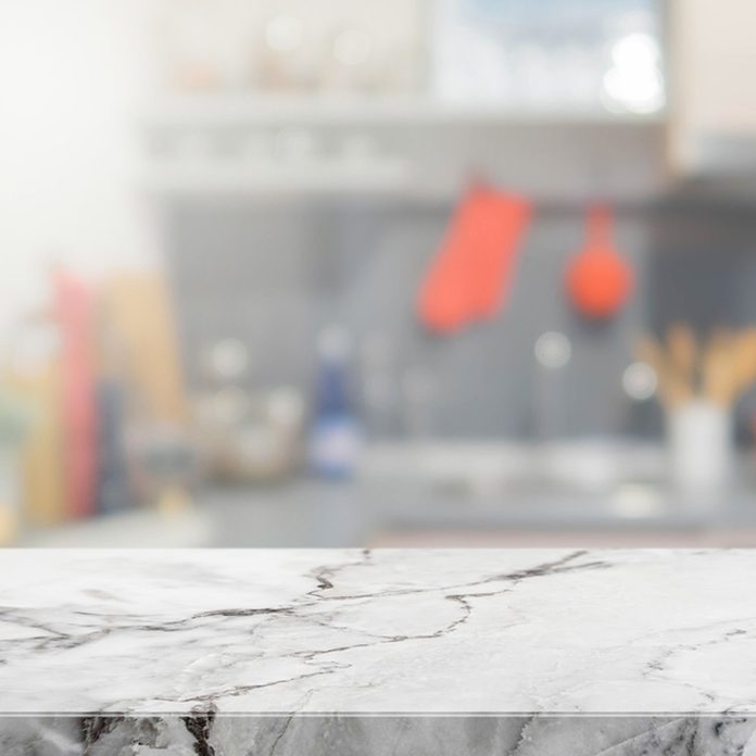 Fake an Expensive Marble Countertop
