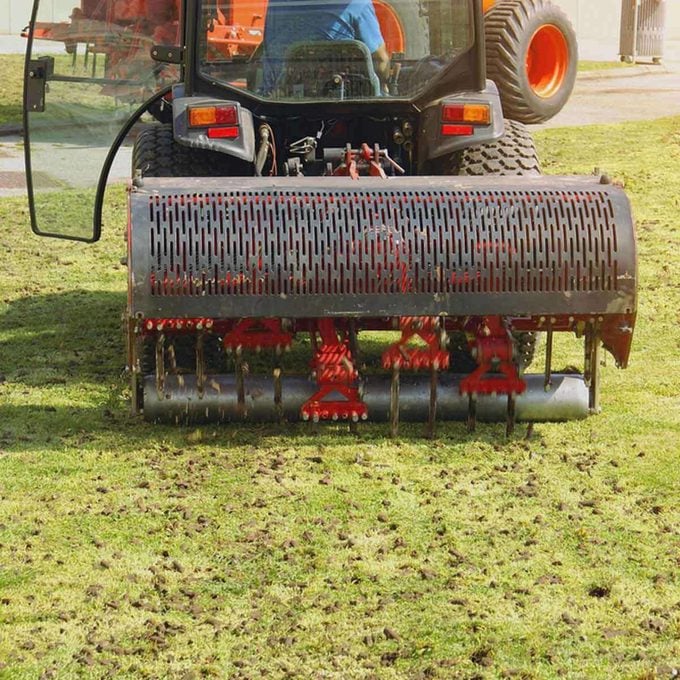 Aerate Lawn