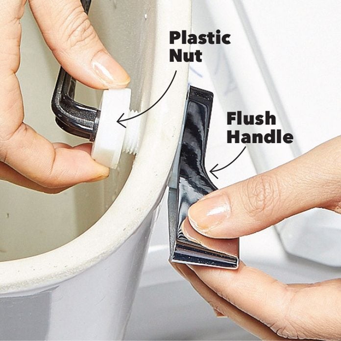 toilet handle flush
