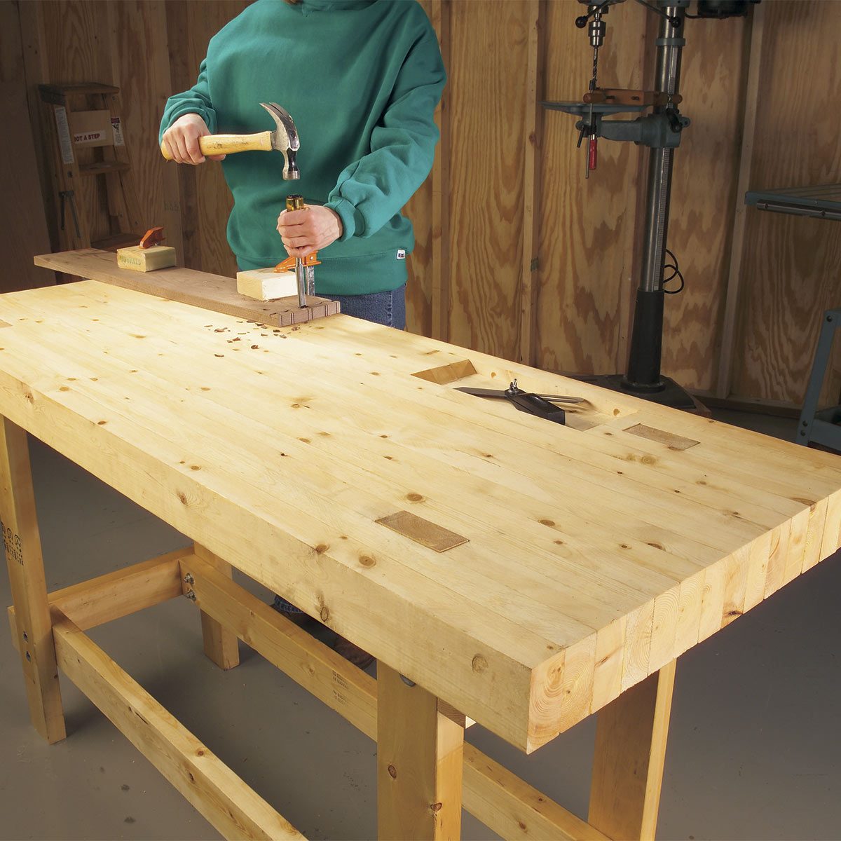 12 Super-Simple Workbenches You Can Build — The Family ...