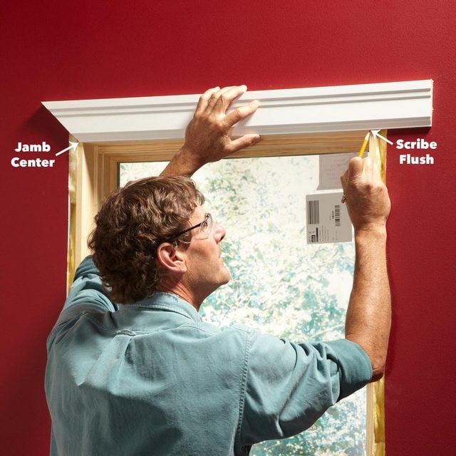 installing window molding
