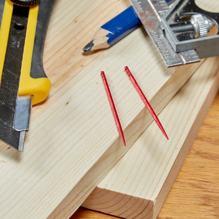 How to Use Toothpicks as Dowels