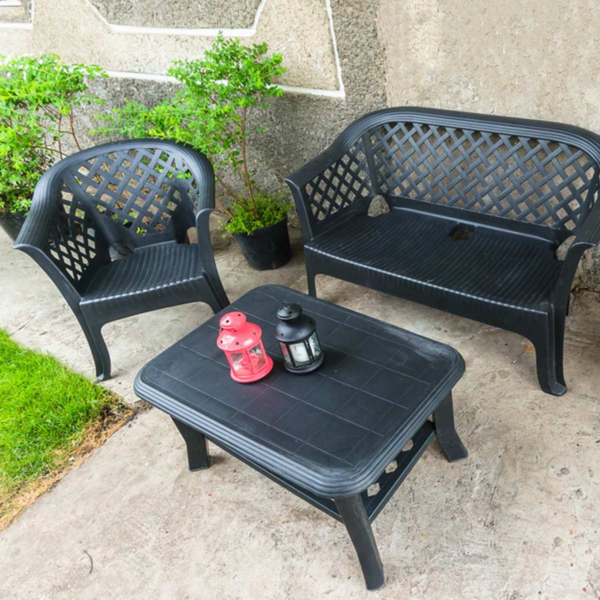 cheap plastic patio furniture