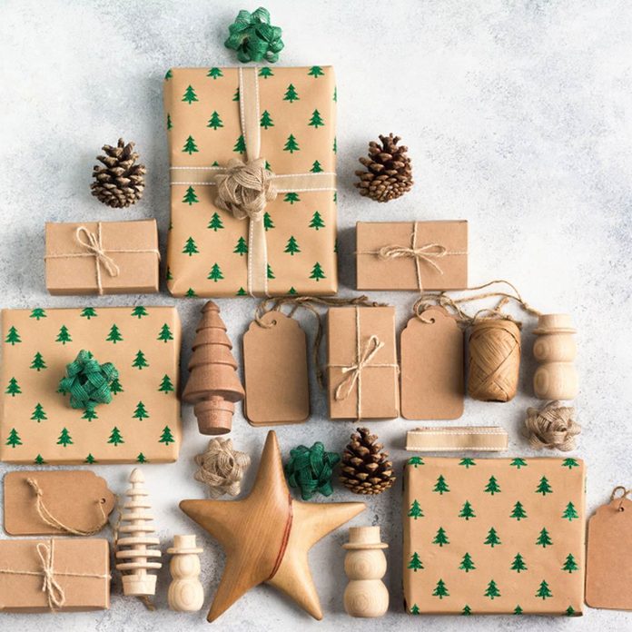 cardboard christmas presents