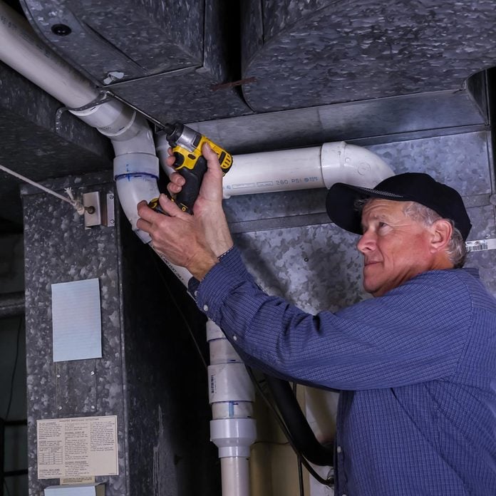 check ductwork connections