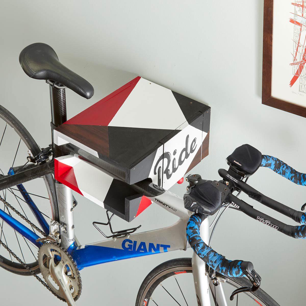 bike frame wall mount