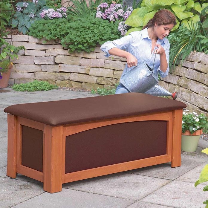 Outdoor Storage Bench Lead