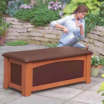 Build An Outdoor Storage Bench Diy, Outdoor Storage Bench Cabinet