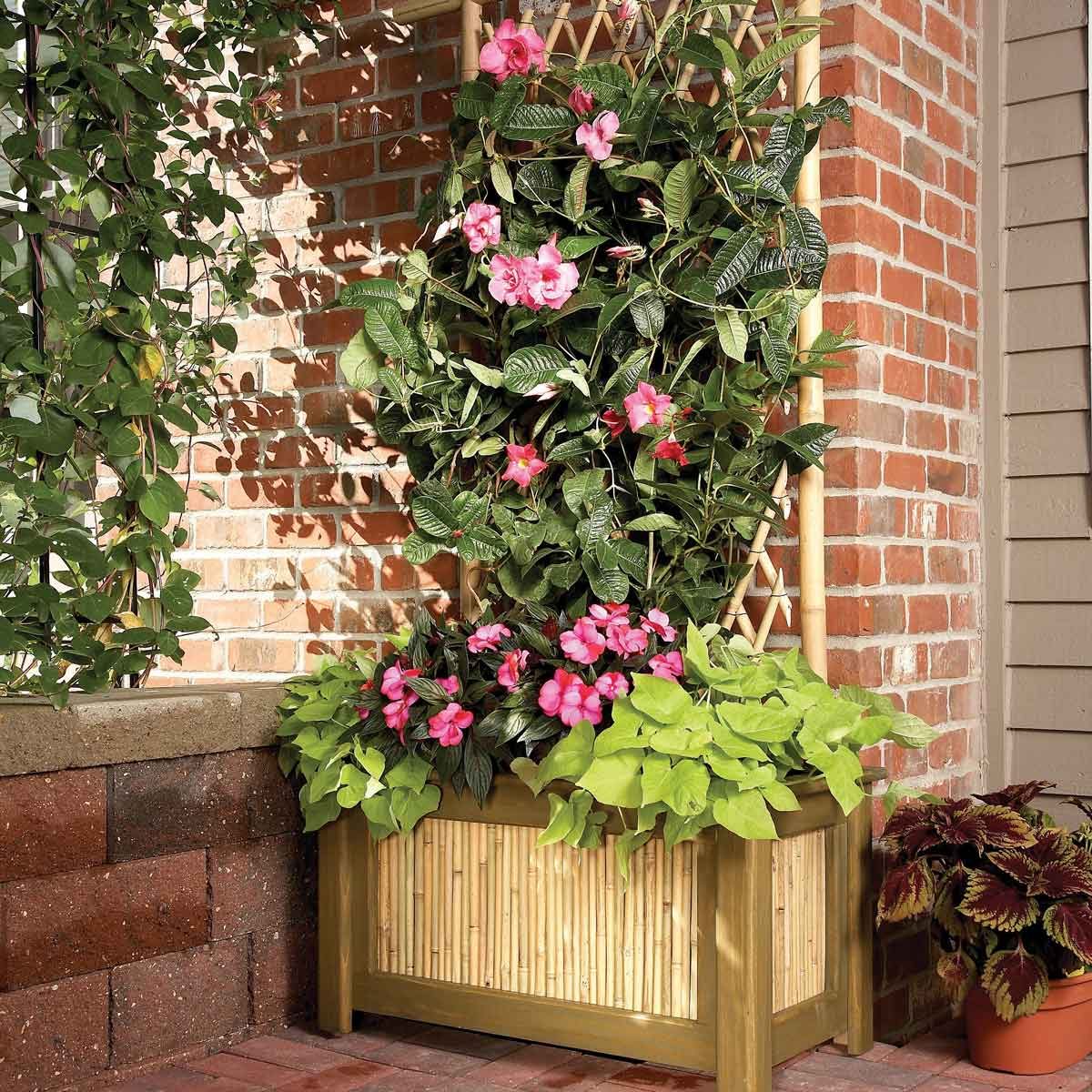 these simple planter boxes are easy to build the family