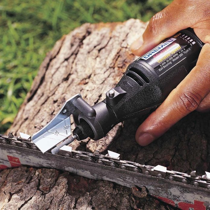 sharpen chain saw