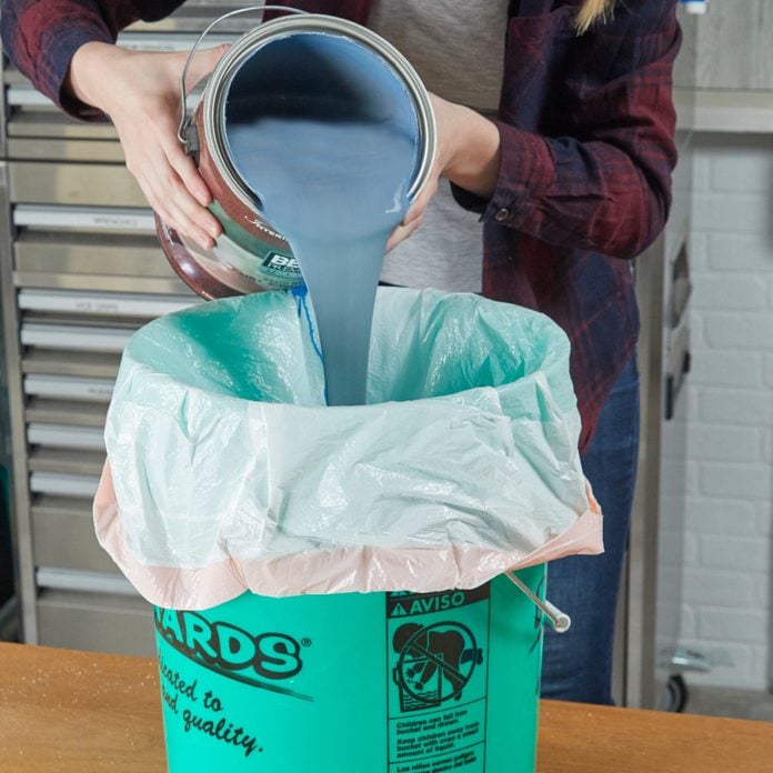 HH 5-gallon bucket clean up trash bag liner