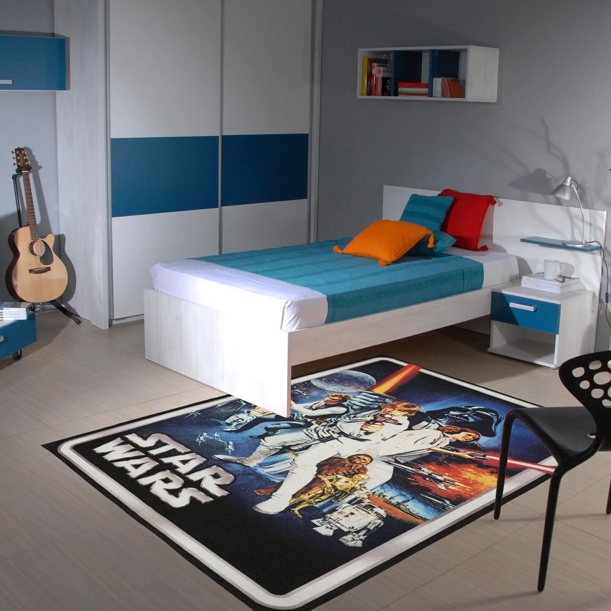 rooms to go star wars bed