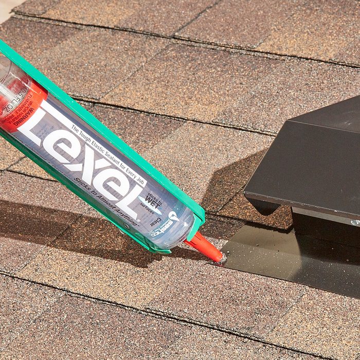 Caulking around roof vents and shingles | Construction Pro Tips