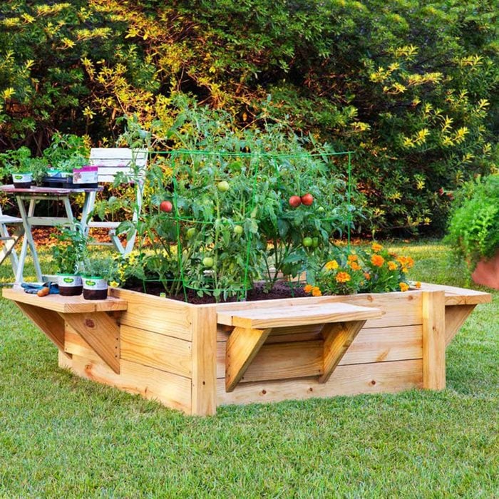 raised bed benches