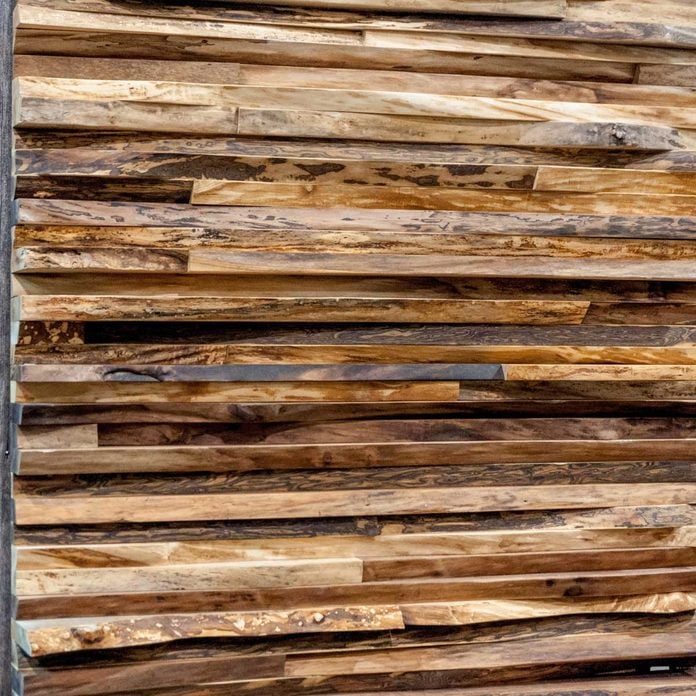 wood edge wall