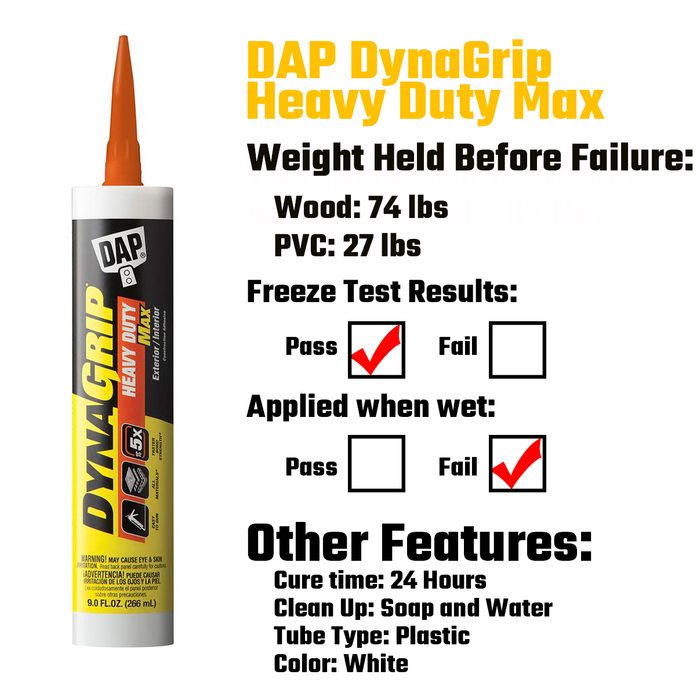 DAP DynaGrip Heavy Duty Max