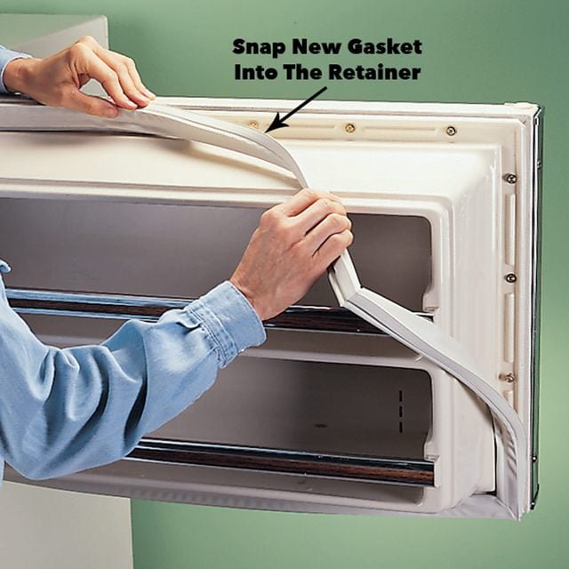 install new refrigerator door gasket freezer seal freezer gasket