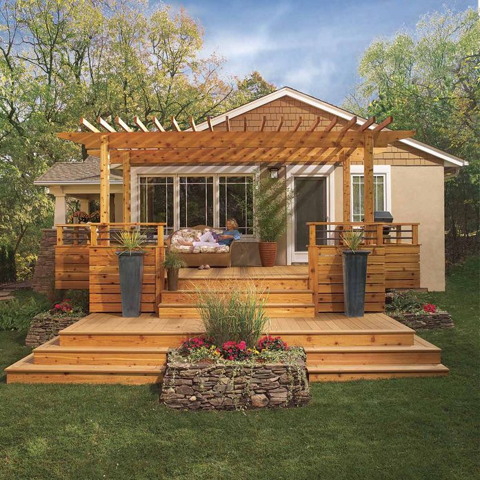 14 Diy Deck Add Ons That Are Seriously, How To Build A Wood Patio Cover Step By
