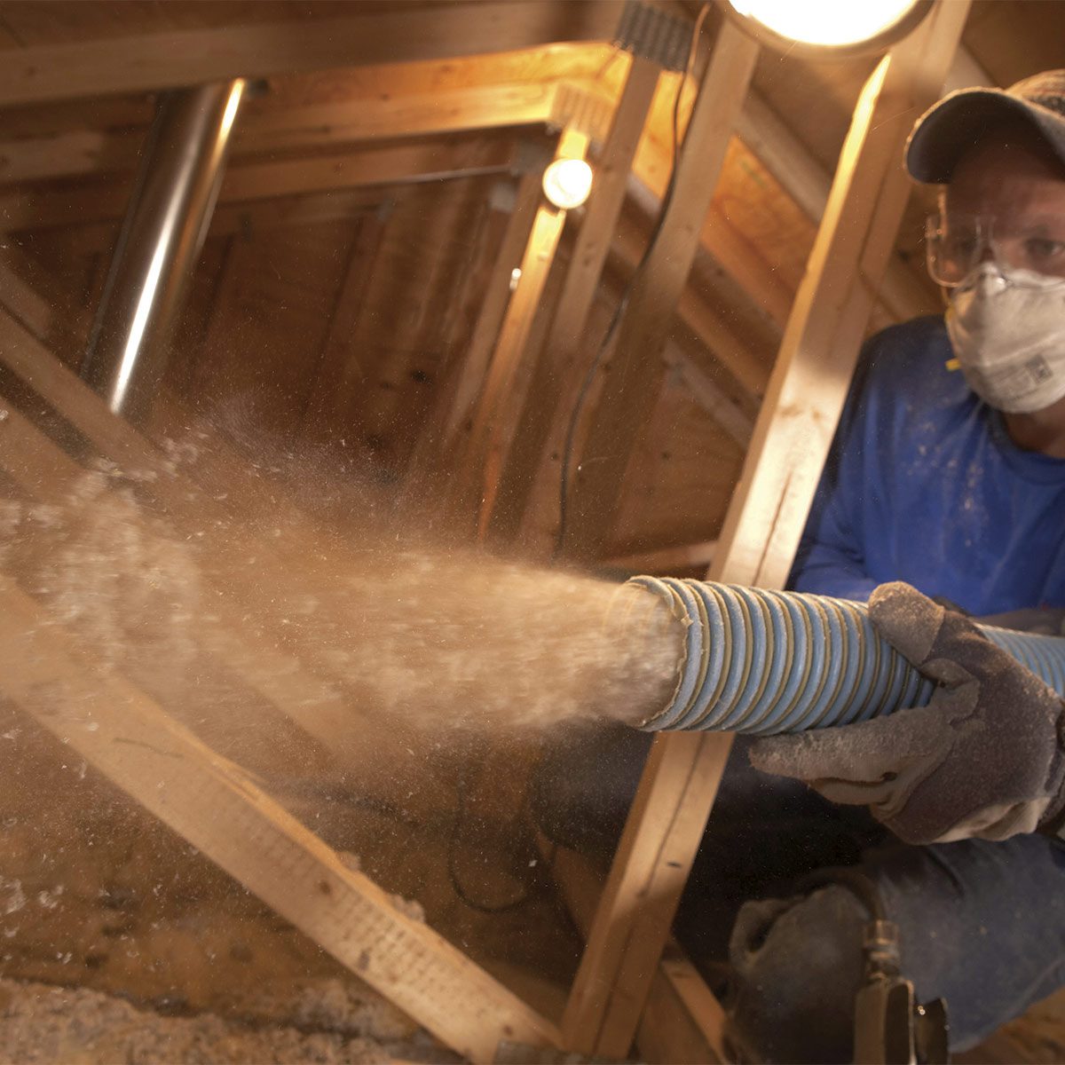 loose fill attic insulation