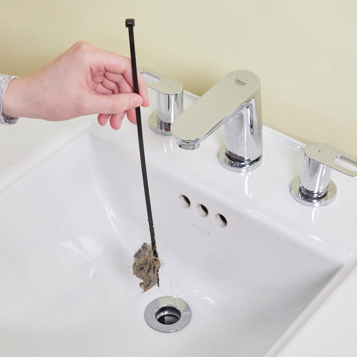 Simple Bathroom Sink Drain Cleaner — The Family Handyman