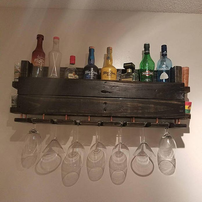 drink shelf